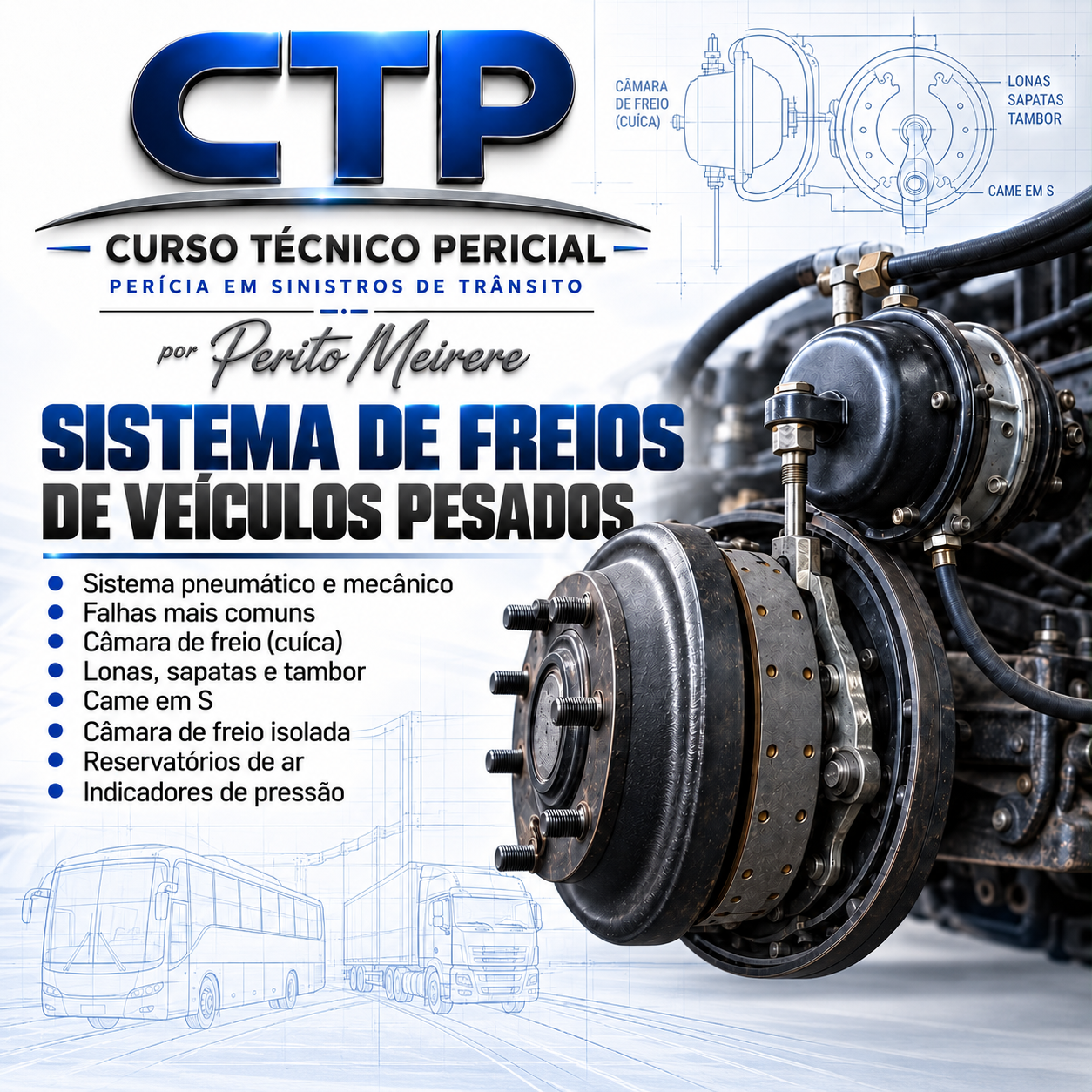 Curso de Perícia em Sistema de Freio de Veículos Pesados